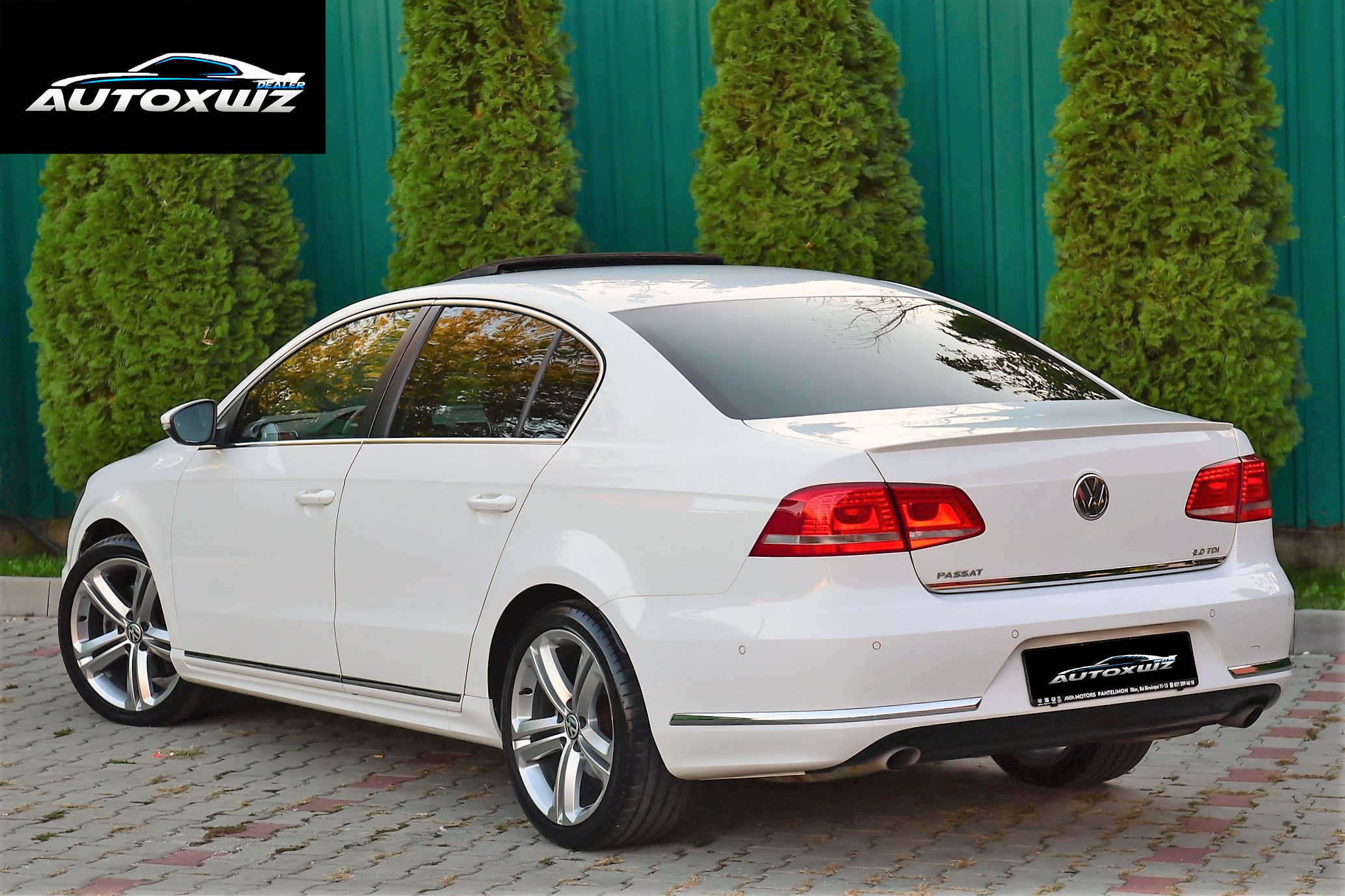 VOLKSWAGEN PASSAT 2.0 TDI 177CP DSG R LINE 4MOTION/PIELE/TRAPA WEBASTO/CAMERA DYNAUDIO/KEYLESS