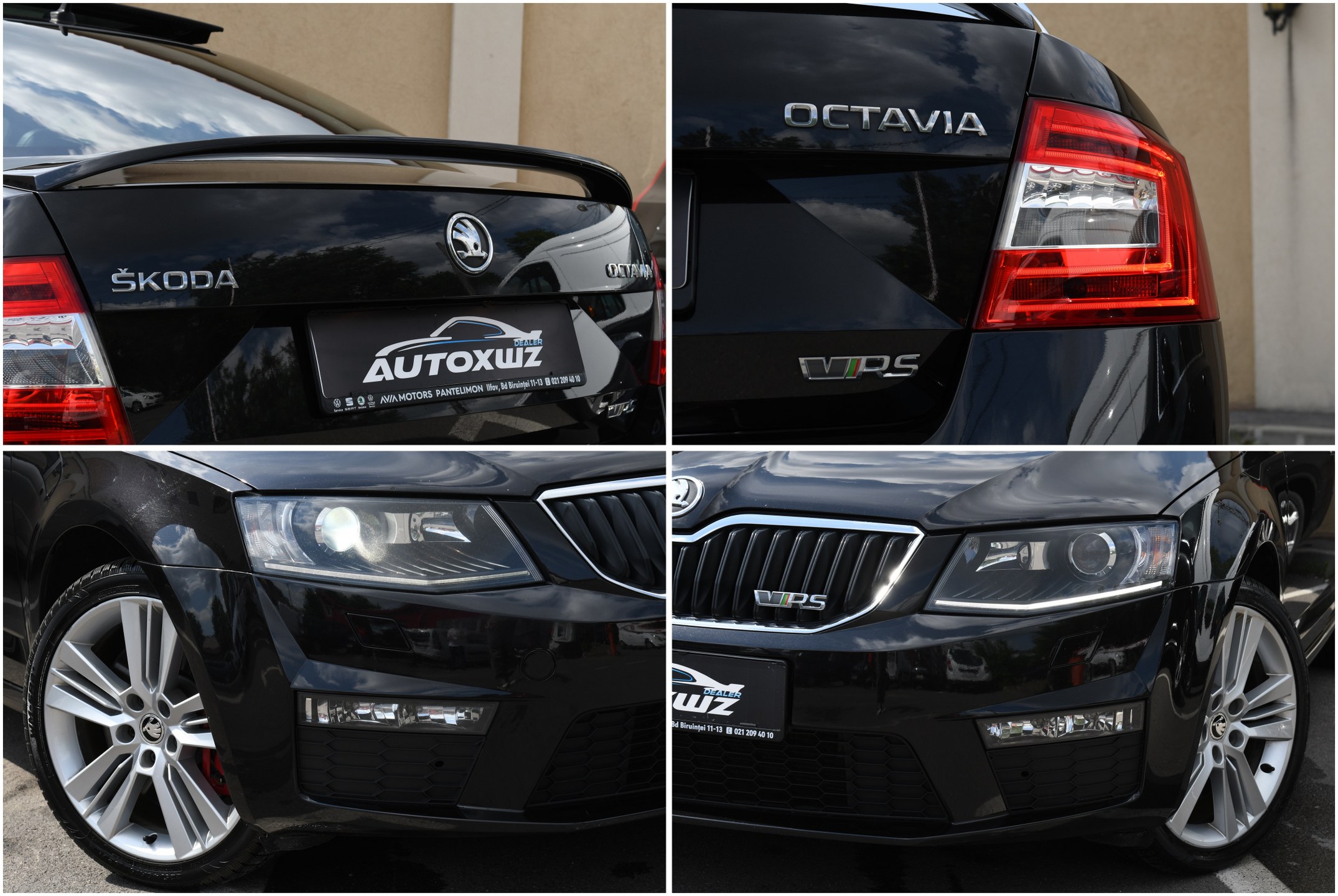 OCTAVIA RS TRAPA PANORAMIC XENON LED WEBASTO PIELE ALCANTARA KANTON 185Cp
