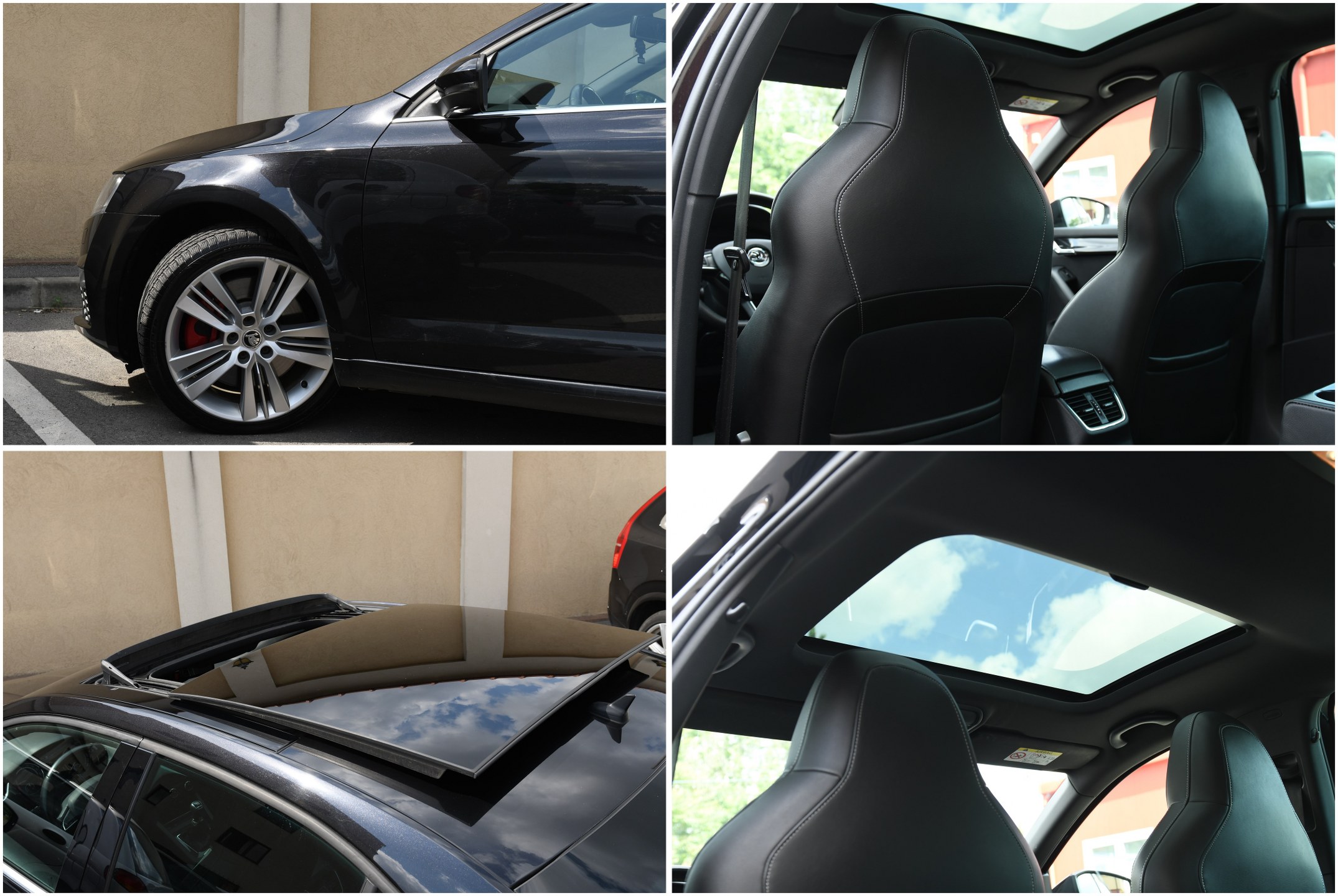 OCTAVIA RS TRAPA PANORAMIC XENON LED WEBASTO PIELE ALCANTARA KANTON 185Cp