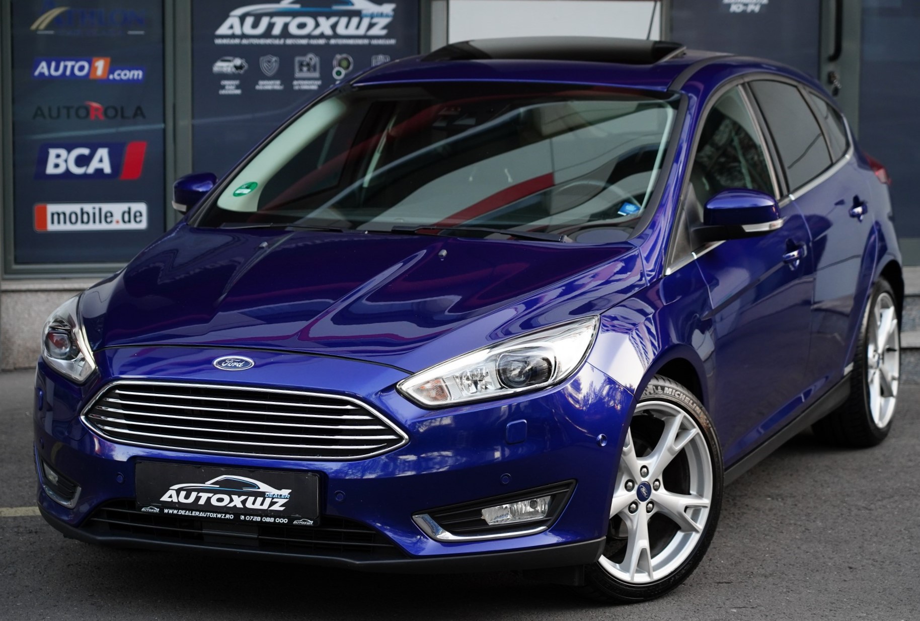 TITANIUM TRAPA XENON LED PIELE NAVIGATIE MARE KEYLESS DISTRONIC LANE ASSIST SIDE ASSIST