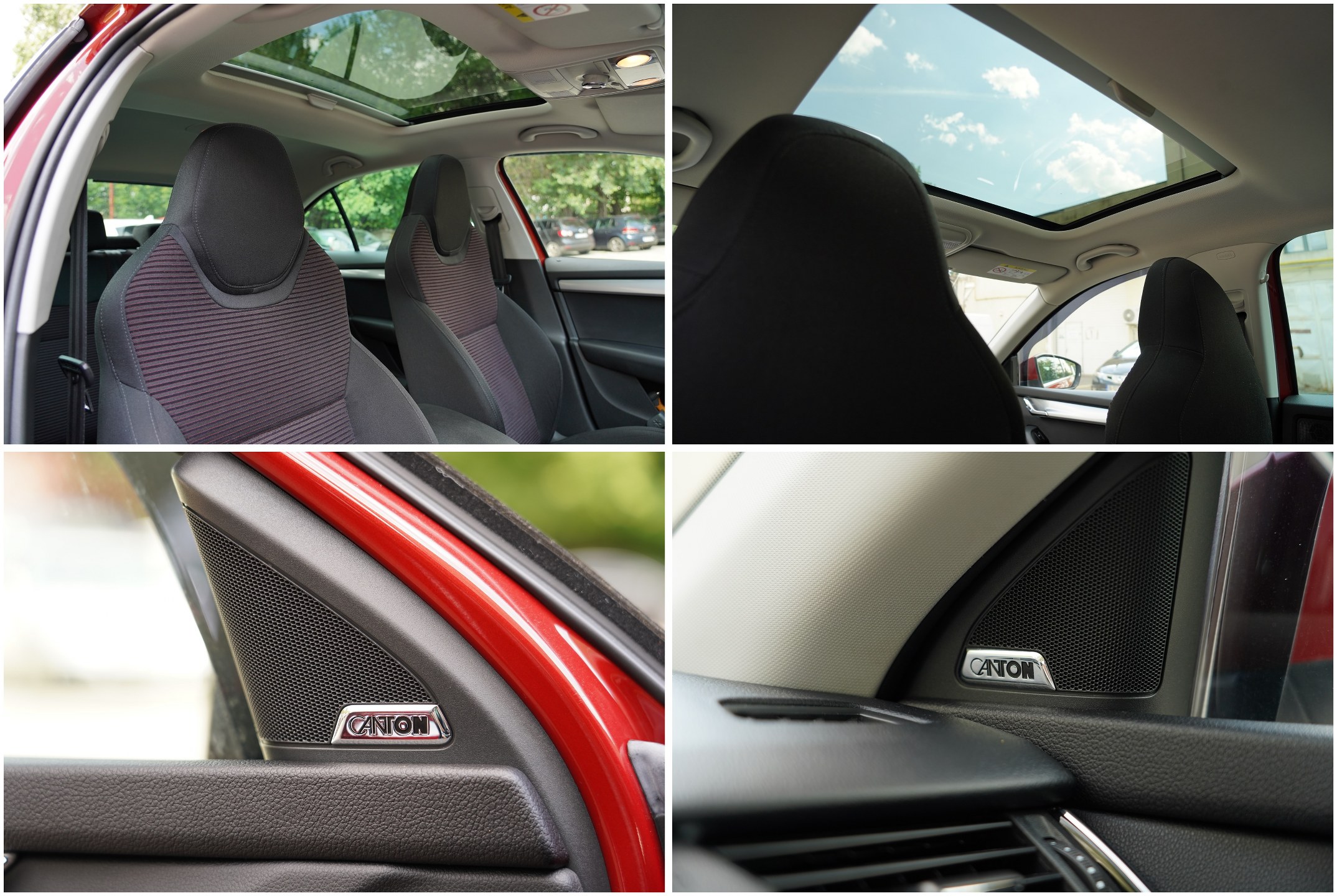 TRAPA PANORAMICA XENON LED KEYLESS KANTON SCAUNE SPORT