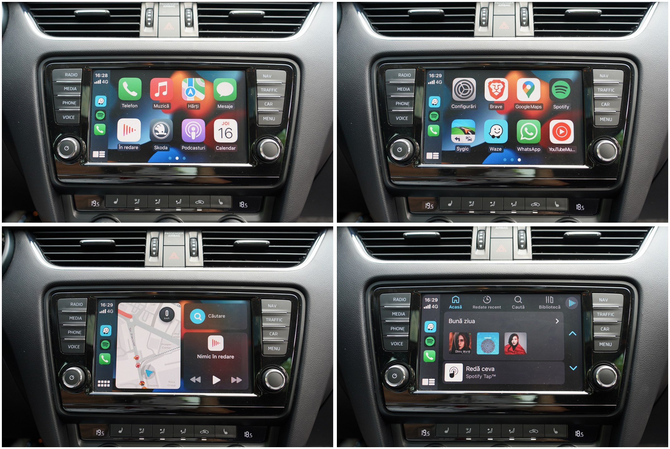 TRAPA PANORAMICA XENON LED KEYLESS KANTON SCAUNE SPORT