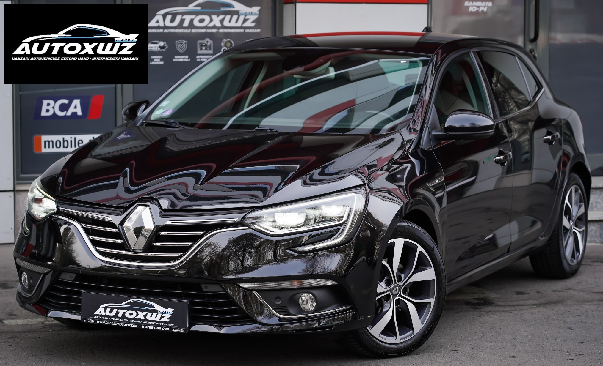 RENAULT MEGANE AUTOMAT 132CP FARURI LED PIELE NAVI MARE CAMERA MARSALIER