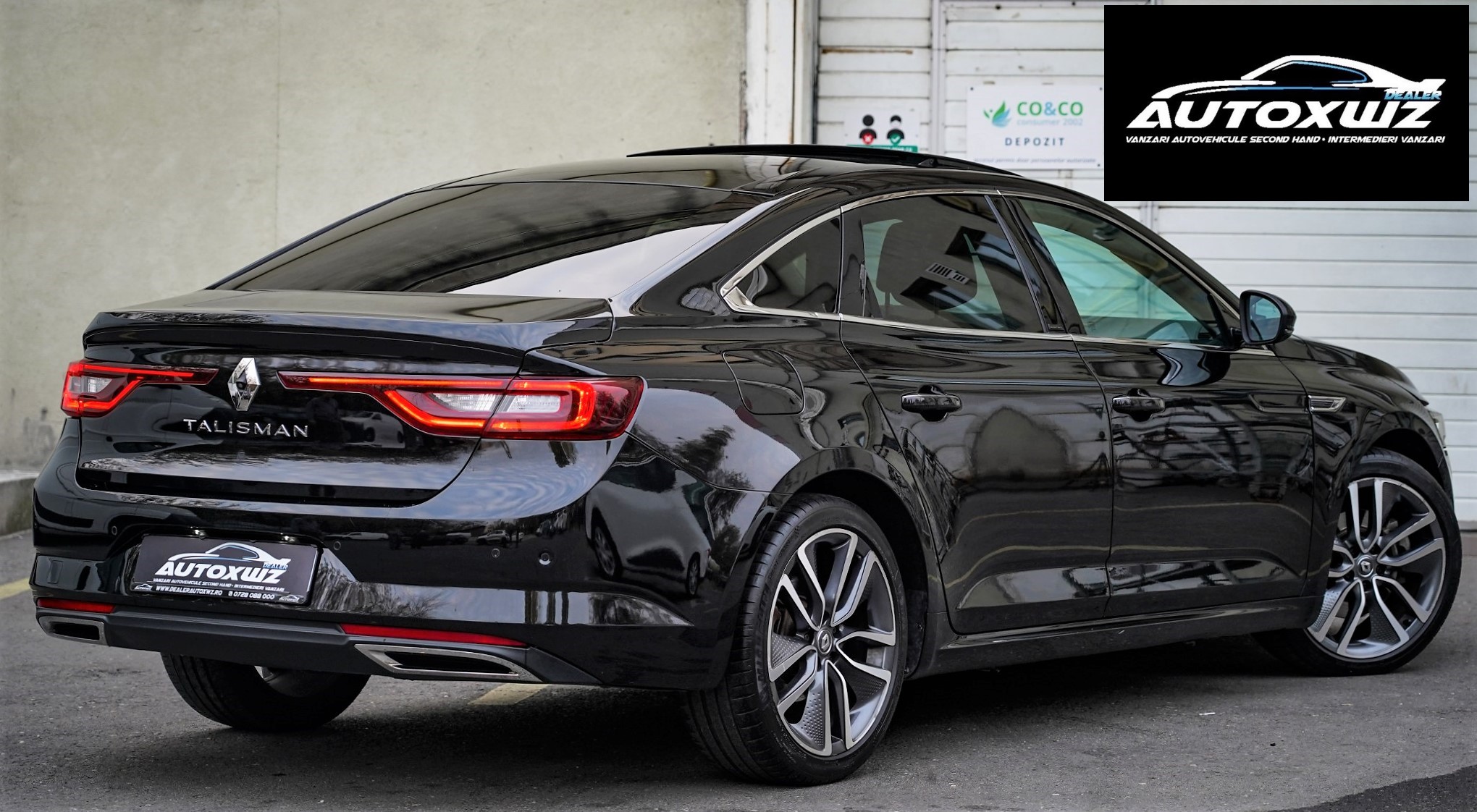 RENAULT TALISMAN 160CP FARURI LED TRAPA PANORAMIC PIELE CAMERA MARSALIER KEYLESS