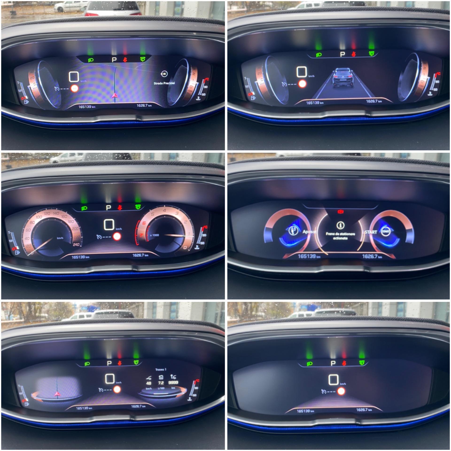 GT.Line FaruriLed CeasuriDigitale Panorama Camera Piele