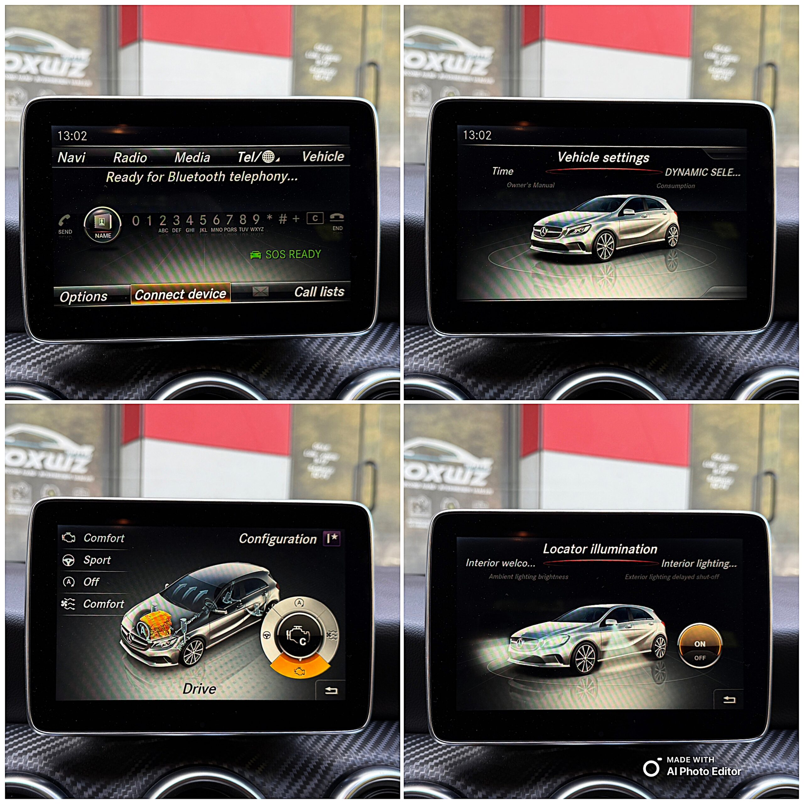 AMG FaruriLed Piele NaviMare ParkPilot